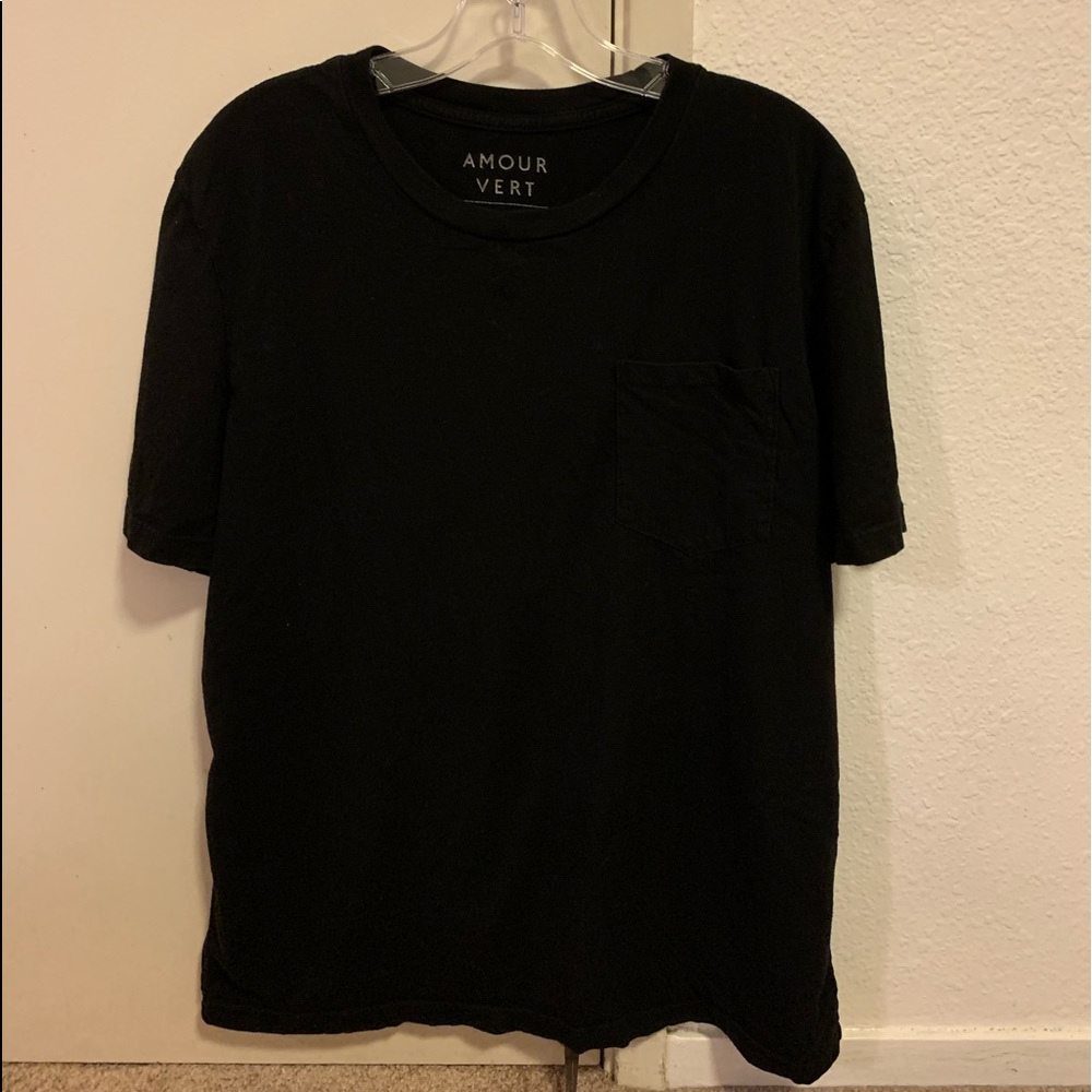 Amour Vert Men’s organic Cotton Pocket T-Shirt L